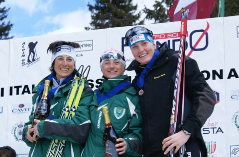 Il podio della 30 km Il podio della 30 km