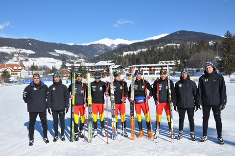 Equipo español de esqui