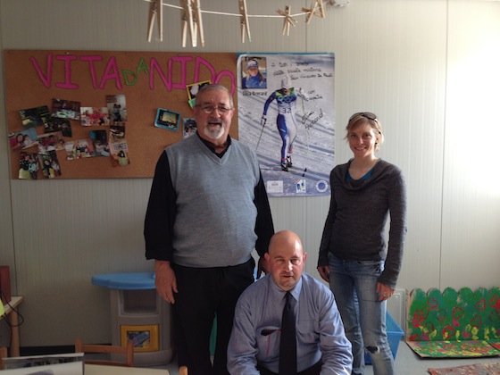 Elisa Brocard con il procuratore Roberto Giovannini