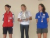 Il podio senior femminile Il podio senior femminile