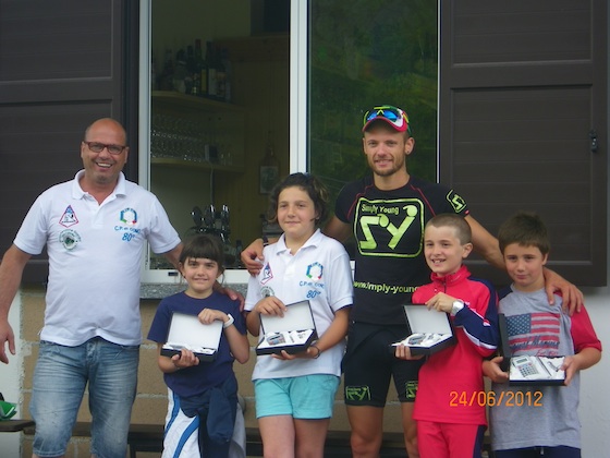 I ragazzi del corso di skiroll