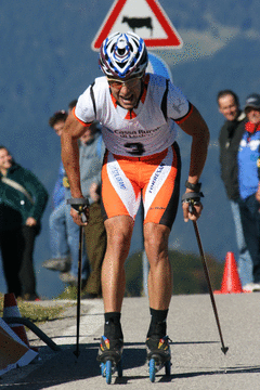 Il vincitore Luca Orlandi